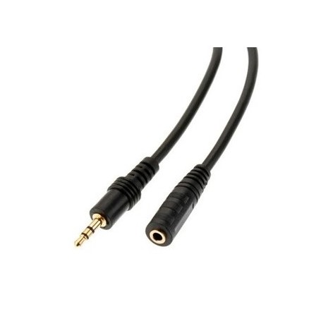 Cable Alargue Extensor Mini Plug Jack 3.5mm Hembra A Macho 3mts