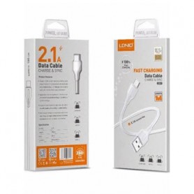 Cable De Carga & Datos Usb C 2.1a Ldnio Ls541 1mt