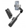 Estabilizador De Imagen Q36-D 1 Axis Gimbal Con Tripode & LED RGB 1.05mts De Altura