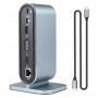 Hub Adaptador Multipuerto USB-C 12 En 1 HDMI 4K, VGA, 4x USB 3.0, RJ45 & Audio