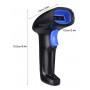 Lector Pistola De Codigo De Barras 2D + QR Inalambrico Seisa YHD-1100LW