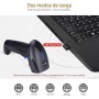 Lector Pistola De Codigo De Barras 2D + QR Inalambrico Seisa YHD-1100LW