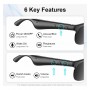 Lentes De Sol Gafas Con Auriculares Bluetooth YJ-02 Manos Libres