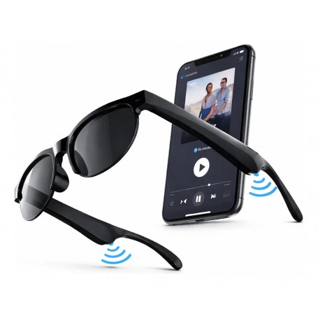 Lentes De Sol Gafas Con Auriculares Bluetooth YJ-02 Manos Libres