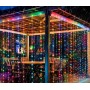 Cortina De Luz LED Inteligente Bluetooth HCP039 (2mts x 2mts - 400 Luces)