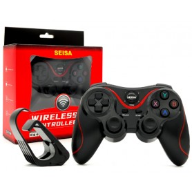 Joystick Bluetooth Inalambrico Para Android Con Soporte Para Celular Seisa SJ-A1006