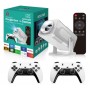 Proyector Smart HCS350 PRO Con Videojuegos Y 2 Joysticks Inalambricos