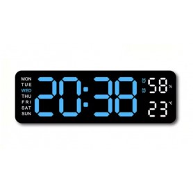 Reloj Despertador Digital 5503 Con Pantalla LED De 9 Pulgadas