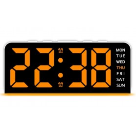 Reloj Despertador Digital GH9001 Con Pantalla LED De 6.5"