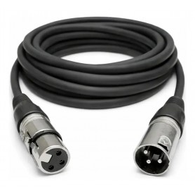 Cable XLR Canon Hembra A Macho 3mts Seisa XC-XLR-3M Audio Profesional