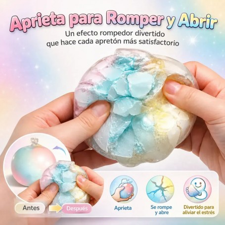 Squishy Crispy Handmade Ball Pelota Antiestres