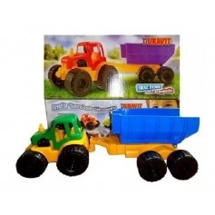 TRACTOR AGRICOLA CON ARADO DURAVIT