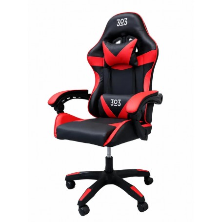 Silla Sillon Gamer 3O3 Butaca Pc Gaming Reclinable Negro & Rojo