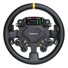 Volante De Competición Gaming Profesional Moza Cs Pro Negro