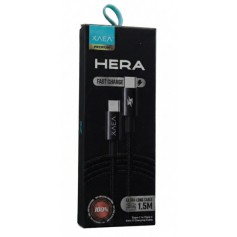 Cable De Carga & Datos Usb-C Tipo-C Type-C XAEA Hera 1mt