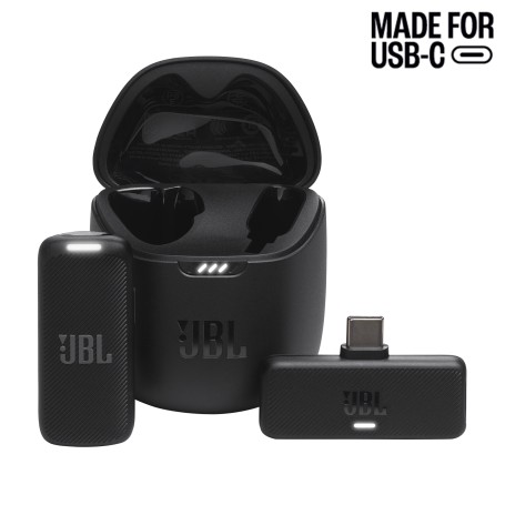 Microfono Corbatero Inalambrico JBL Quantum Stream Wireless USB-C Para Streaming & Contenido