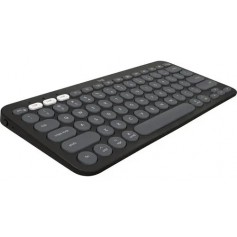 Teclado Bluetooth Logitech Pebble Keys 2 K380s Multidispositivos Android iOS Graphite 920-011783