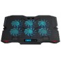 Base De Refrigeracion Cooler Para Notebook Hasta 15.6 Pulgadas Reclinable Con Soporte Para Celulares Kolke KVC-770