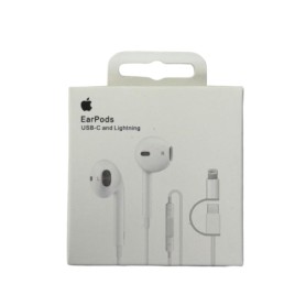 Auricular Earpods USB-C Con Adaptador Lightning Iphone