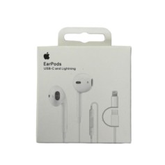 Auricular Earpods USB-C Con Adaptador Lightning Iphone