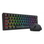Kit Gamer Redragon S143 Teclado K617RGB + Mouse Inalambrico M724
