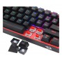 Teclado Gamer Redragon Fizz K617RGB-MP Switch Red Magnetico