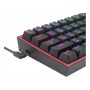 Teclado Gamer Redragon Fizz K617RGB-MP Switch Red Magnetico