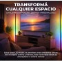 Luces De Ambientacion RGB De 140CM Alto + BT App + Control Remoto IR Global AMBILIGHT-CRNRGB-140-IR