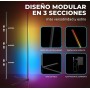 Luces De Ambientacion RGB De 140CM Alto + BT App + Control Remoto IR Global AMBILIGHT-CRNRGB-140-IR