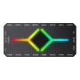 Controladora Argb Falcom 9 Puertos Pwn Con Control Remoto Magnetico