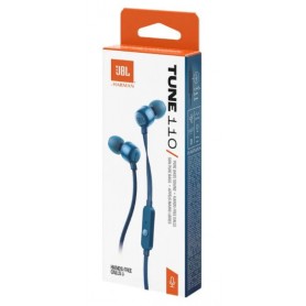 Auriculares JBL Tune 110 T110 Pure Bass Sound Azul