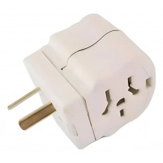 Adaptador Mosquito Ficha Doble Toma Multiple Richi