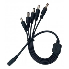 Cable Divisor Splitter Pulpo 1X5 Salidas Alimentacion Camaras Seguridad