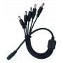 Cable Divisor Splitter Pulpo 1X5 Salidas Alimentacion Camaras Seguridad