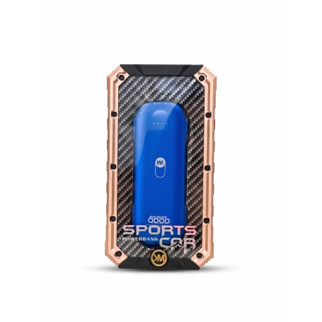 Cargador Portatil Power Bank WK Design 6000 Mah WP-0008 Azul