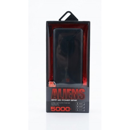 Cargador Portatil Power Bank Remax Aliens Rpp-20 5000 Mah