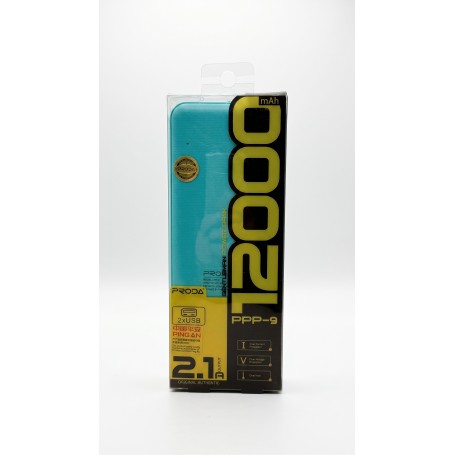 Cargador Portatil Power Bank Proda PPP-9 12000 Mah