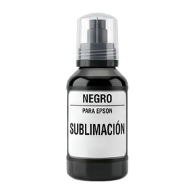 Tinta Alternativa De Sublimacion Para Impresoras Epson Negro