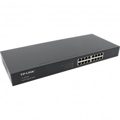 Switch 16 Puertos Tp-Link Gigabit Tl-Sg1016 R19 Rackmount