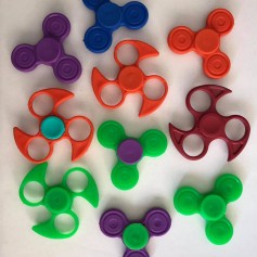 Fidget Spinner Hand Nacionales Anti Stress Ansiedad