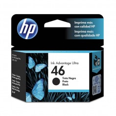Cartucho Hp Original 46 Negro 26Ml