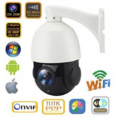 Camara Seguridad Ip Wifi Seisa Wq1 Domo Exterior Ptz Hd