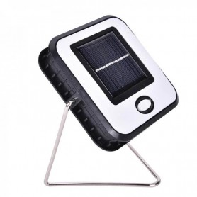 Reflector Lampara Camping Con Panel Solar