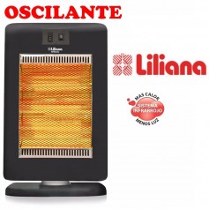 Estufa Calefactor Liliana Oscilante Cig100 Infrasol 1400 Watts