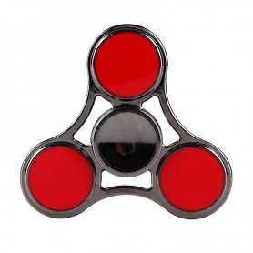 Fidget Spinner Pro Alta Gama Metal Ultra Rapido Jessie Ojo Rojo 3-7 Minutos Con Estuche Metal