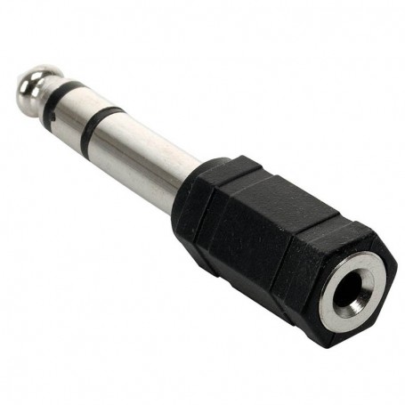 Adaptador Plug 6.5 M A Plug 3.5 H Stereo
