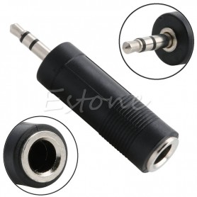 Adaptador Plug 3.5 M A Plug 6.5 H Stereo