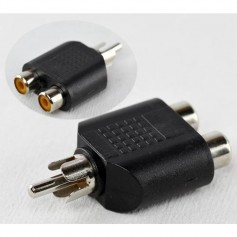 Adaptador Rca M A 2 Jack 2 Rca H