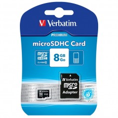 MEMORIA MICRO SD 8G CLASS 4 VERBATIM