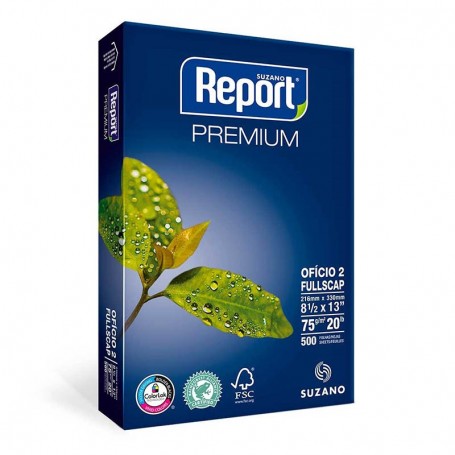 Resma Oficio Legal Report 75Gr Premium Blanco 500 Hojas